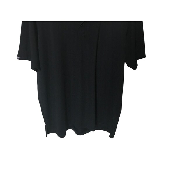 Travis Mathew Shirt Men's Size XXL Black Polo Short Sleeves - Picture 3 of 8